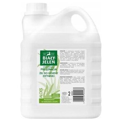 Biały Jeleń, Intimpflege, White Deer Aloe Vera Intimhygiene-Gel Nachfüllpackung 2 Liter (Intimgel) Biały Jeleń, Intimpflege, White Deer Aloe Vera Intimhygiene-Gel Nachfüllpackung 2 Liter (Intimgel)