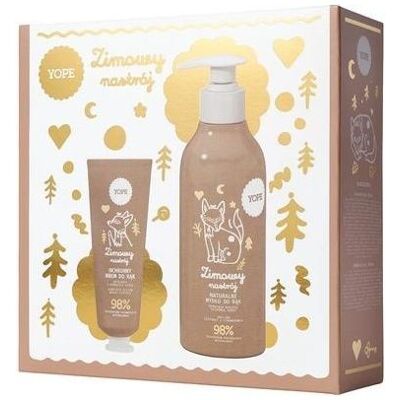Yope, Beauty Geschenkset, Winter Mood Hand Soap 300ml Hand Cream 50ml (Körperpflegeset) Yope, Beauty Geschenkset, Winter Mood Hand Soap 300ml Hand Cream 50ml (Körperpflegeset)