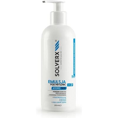 Solverx, Duschmittel, Atopic Skin Shower Emulsion For Atopic And Psoriatic Skin 250Ml (250 ml) Solverx, Duschmittel, Atopic Skin Shower Emulsion For Atopic And Psoriatic Skin 250Ml (250 ml)