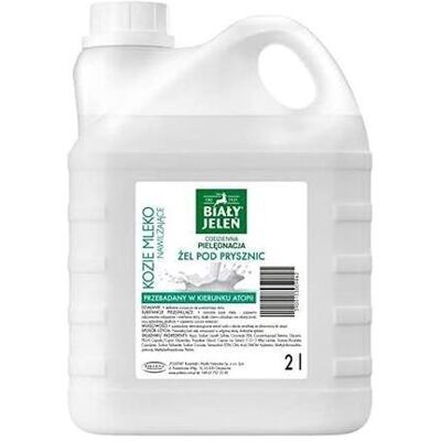 Biały Jeleń, Duschmittel, White Jeleń White Jeleń Daily care Moisturizing shower gel with goat's milk 2L - supplement (2000 ml) Biały Jeleń, Duschmittel, White Jeleń White Jeleń Daily care Moisturizing shower gel with goat's milk 2L - supplement (2000 ml)
