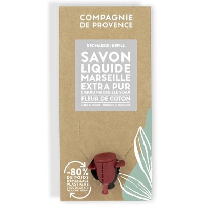 La Compagnie de Provence, Handseife, Compagnie De Provence - Liquid Marseille Soap Refill Cotton Flower 3 l (CDPSL03LCO) (Flüssigseife, Handseife Nachfüllpackung, 3000 ml) La Compagnie de Provence, Handseife, Compagnie De Provence - Liquid Marseille Soap Refill Cotton Flower 3 l (CDPSL03LCO) (Flüssigseife, Handseife Nachfüllpackung, 3000 ml)