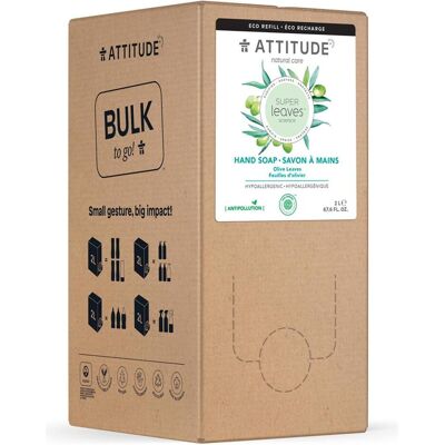 Attitude, Handseife, Super leaves (Flüssigseife, 2000 ml) Attitude, Handseife, Super leaves (Flüssigseife, 2000 ml)