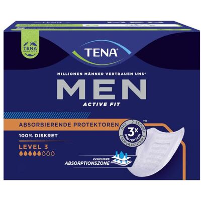 Tena, Inkontinenzhygiene, Men Level 3 (8x, Normal) Tena, Inkontinenzhygiene, Men Level 3 (8x, Normal)