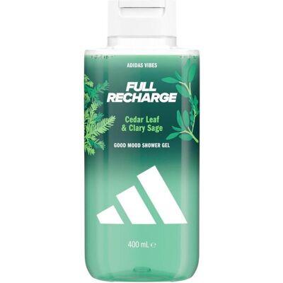 Duschmittel, Adidas Vibes Fully Recharge Shower Gel 400ml (400 ml) Duschmittel, Adidas Vibes Fully Recharge Shower Gel 400ml (400 ml)