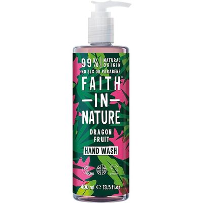 Faith In Nature, Handseife, Drachenfrucht-Handseife (Flüssigseife, 400 ml) Faith In Nature, Handseife, Drachenfrucht-Handseife (Flüssigseife, 400 ml)