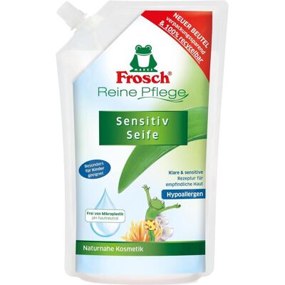 Frosch, Handseife, Sensitiv (Flüssigseife, 500 ml) Frosch, Handseife, Sensitiv (Flüssigseife, 500 ml)