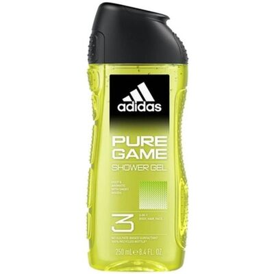Adidas Duschmittel, Pure Game 250Ml (250 ml) Adidas Duschmittel, Pure Game 250Ml (250 ml)