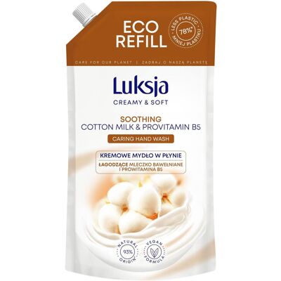 Luksja, Handseife, Cremige Flssigseife, Baumwolle, Vorrat 900ml (Flüssigseife, 900 ml) Luksja, Handseife, Cremige Flssigseife, Baumwolle, Vorrat 900ml (Flüssigseife, 900 ml)
