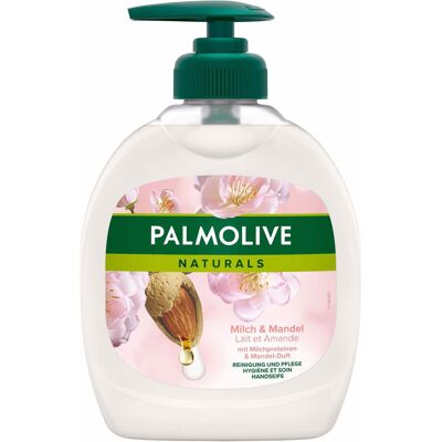 Palmolive, Handseife, Naturals Milch & Mandel (Flüssigseife, 300 ml) Palmolive, Handseife, Naturals Milch & Mandel (Flüssigseife, 300 ml)