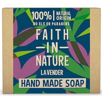 Faith In Nature, Handseife, Lavendel Handgemachte Seife (100 g) Faith In Nature, Handseife, Lavendel Handgemachte Seife (100 g)