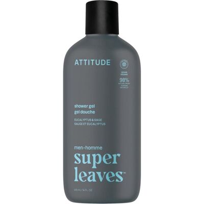 Attitude, Duschmittel, Herren-Duschgel Super Leaves Eucalyptus & Sage (Duschgel) 415 ml (415 ml) Attitude, Duschmittel, Herren-Duschgel Super Leaves Eucalyptus & Sage (Duschgel) 415 ml (415 ml)
