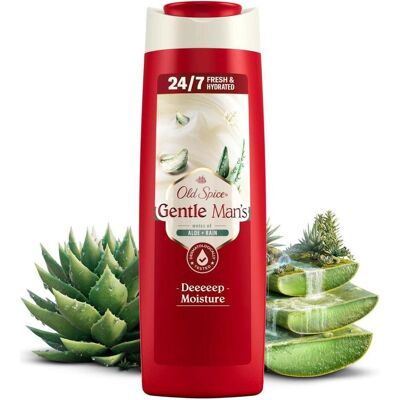 Old Spice, Duschmittel, Gentle Man’s Duschgel Aloe & Rain Duschgel 400 ml (400 ml) Old Spice, Duschmittel, Gentle Man’s Duschgel Aloe & Rain Duschgel 400 ml (400 ml)