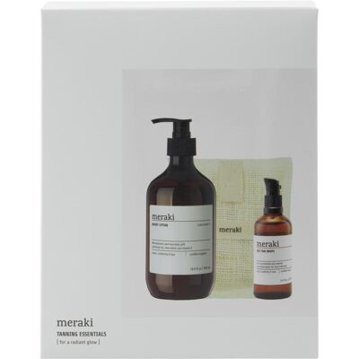 Meraki, Beauty Geschenkset, Tanning essentials, For a radiant glow, 140 100 490 g ml ml Meraki, Beauty Geschenkset, Tanning essentials, For a radiant glow, 140 100 490 g ml ml