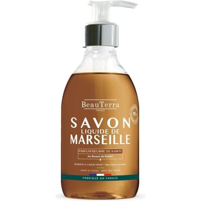 BeauTerra, Handseife, Flüssigseife Marseille Sheabutter liq (Flüssigseife, 300 ml) BeauTerra, Handseife, Flüssigseife Marseille Sheabutter liq (Flüssigseife, 300 ml)