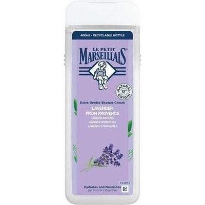 Le Petit Marseillais, Duschmittel, Extra Gentle Shower Cream Lavender From Provence 400ml (400 ml) Le Petit Marseillais, Duschmittel, Extra Gentle Shower Cream Lavender From Provence 400ml (400 ml)