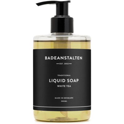Badeanstalten, Handseife, - Liquid Soap - White Tea - 300 ml (Flüssigseife, 300 ml) Badeanstalten, Handseife, - Liquid Soap - White Tea - 300 ml (Flüssigseife, 300 ml)