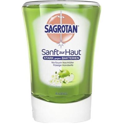 Sagrotan, Handseife, No-Touch Nachfüller Apfel & Jasmin 250ml (Flüssigseife, Handseife Nachfüllpackung, 250 ml) Sagrotan, Handseife, No-Touch Nachfüller Apfel & Jasmin 250ml (Flüssigseife, Handseife Nachfüllpackung, 250 ml)