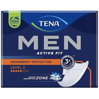 Tena, Inkontinenzhygiene, Men Level 3 (8x, Normal) Tena, Inkontinenzhygiene, Men Level 3 (8x, Normal)