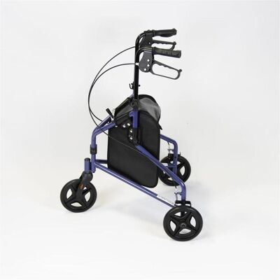NRS Healthcare 3-Rad Stahl Rollator - Blau - Gehhilfen & Rollatoren NRS Healthcare 3-Rad Stahl Rollator - Blau - Gehhilfen & Rollatoren