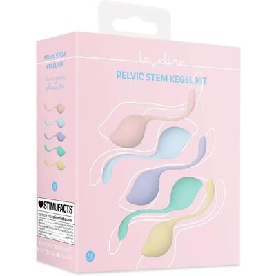 Loveline, Beckenbodentrainer, Pelvic Stem Kegel Kit - Multicolor (40 G, 50 g, 60 g, 80 G) Loveline, Beckenbodentrainer, Pelvic Stem Kegel Kit - Multicolor (40 G, 50 g, 60 g, 80 G)