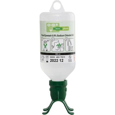 Plum, Erste Hilfe Set, Augenspülflasche DUO 0,5 l 3 Jahre (ungeöffnete Flasche) DIN EN15154-4 Plum, Erste Hilfe Set, Augenspülflasche DUO 0,5 l 3 Jahre (ungeöffnete Flasche) DIN EN15154-4