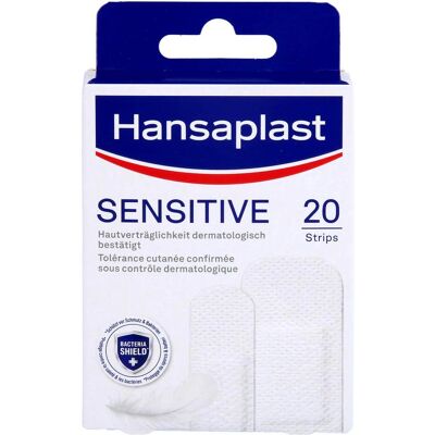 Hansaplast, Pflaster, Sensitive Strips (20x) Hansaplast, Pflaster, Sensitive Strips (20x)