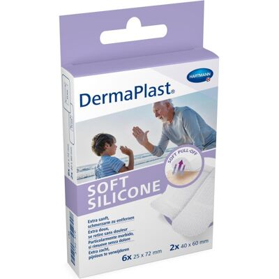 DermaPlast, Pflaster, Soft Silicone (8x) DermaPlast, Pflaster, Soft Silicone (8x)