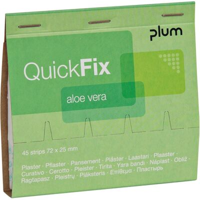 QuickFix Aloe Vera Feuchtigkeitspflege - Pflaster Nachfüllpack QuickFix Aloe Vera Feuchtigkeitspflege - Pflaster Nachfüllpack
