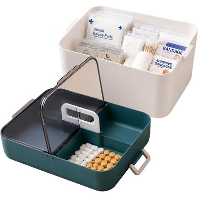 Relaxdays, Erste Hilfe Set, Medizinbox Relaxdays, Erste Hilfe Set, Medizinbox