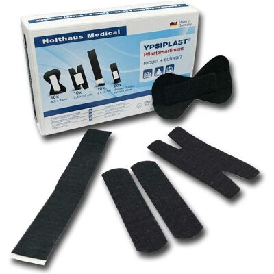 Holthaus, Pflaster, Medical Fingerpflaster YPSIPLAST 40800 schwarz, 50 St. (50x) Holthaus, Pflaster, Medical Fingerpflaster YPSIPLAST 40800 schwarz, 50 St. (50x)