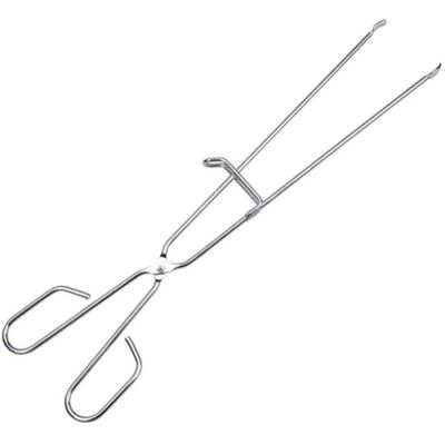 Sauvic, Grillbesteck, Grillzange aus Edelstahl. mit Anschlag 45cm Sauvic, Grillbesteck, Grillzange aus Edelstahl. mit Anschlag 45cm