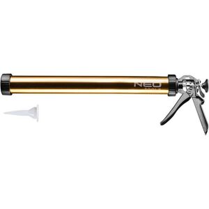 Neo, Kartuschenpistole + Fettpresse, Quetscher für Dichtungsmassen 600ml (61-006) (Kartuschenpistole) Neo, Kartuschenpistole + Fettpresse, Quetscher für Dichtungsmassen 600ml (61-006) (Kartuschenpistole)