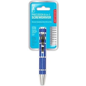 Kikkerland, Schraubenzieher, PRECISION 8-IN-1 SCREWDRIVER ASSORTED (CD34-A) Assorted Kikkerland, Schraubenzieher, PRECISION 8-IN-1 SCREWDRIVER ASSORTED (CD34-A) Assorted