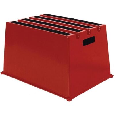 Twinco, Leiter + Gerüst, Schwerlasttritt Stufen einschl. Plattform 1 Plattformhöhe 307 mm Kunststoff rot (Trittleiter, 52.50 cm) Twinco, Leiter + Gerüst, Schwerlasttritt Stufen einschl. Plattform 1 Plattformhöhe 307 mm Kunststoff rot (Trittleiter, 52.50 cm)