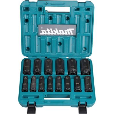 Makita, Steckschlüssel + Stecknuss, B-52308 (10 mm, 11 mm, 12 mm, 13 mm, 14 mm, 15 mm, 16 mm, 17 mm, 18 mm, 19 mm, 20 mm, 21 mm, 22 mm, 23 mm, 24 mm, 25 mm, 26 mm, 27 mm, 28 mm, 29 mm, 30 mm, 31 mm, 32 mm) Makita, Steckschlüssel + Stecknuss, B-52308 (10 mm, 11 mm, 12 mm, 13 mm, 14 mm, 15 mm, 16 mm, 17 mm, 18 mm, 19 mm, 20 mm, 21 mm, 22 mm, 23 mm, 24 mm, 25 mm, 26 mm, 27 mm, 28 mm, 29 mm, 30 mm, 31 mm, 32 mm)