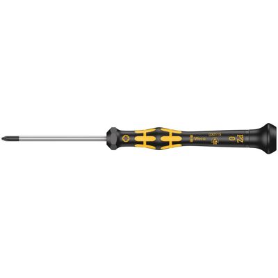 Wera, Schraubenzieher, 1555 ESD Micro PZ 0 x 60 mm (Pozidriv-Kreuzschlitz (PZ)) Wera, Schraubenzieher, 1555 ESD Micro PZ 0 x 60 mm (Pozidriv-Kreuzschlitz (PZ))