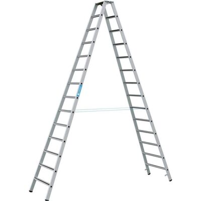 Zarges, Leiter + Gerüst, Saferstep B - Stufen-Stehleiter 2 x 14 (Stehleiter, 295 cm) Zarges, Leiter + Gerüst, Saferstep B - Stufen-Stehleiter 2 x 14 (Stehleiter, 295 cm)