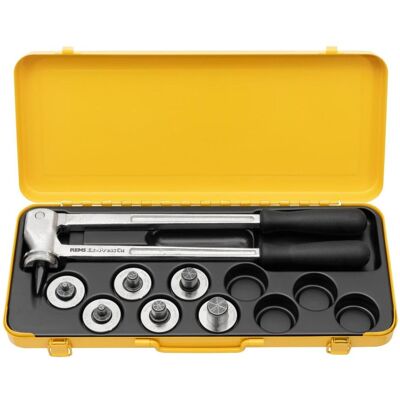 Rems, Steckschlüssel + Stecknuss, Ex-Press Cu Set 3/8-1 1/8 3/8-1/2-5/8-3/4-7/8-1 1/8" Rems, Steckschlüssel + Stecknuss, Ex-Press Cu Set 3/8-1 1/8 3/8-1/2-5/8-3/4-7/8-1 1/8"