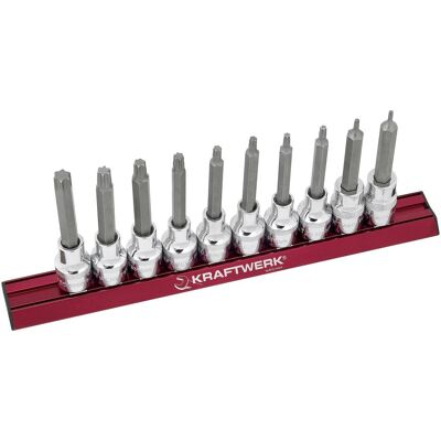 Kraftwerk, Steckschlüssel + Stecknuss, TX-Bit-Steckn.satz Magalu Kraftwerk, Steckschlüssel + Stecknuss, TX-Bit-Steckn.satz Magalu