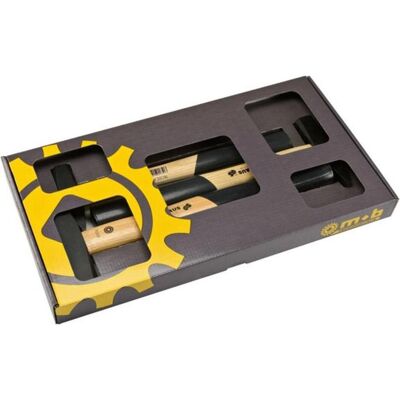Peddinghaus 5039030358 Hammer-Set - Geschmiedet, Hickory-Griff Peddinghaus 5039030358 Hammer-Set - Geschmiedet, Hickory-Griff