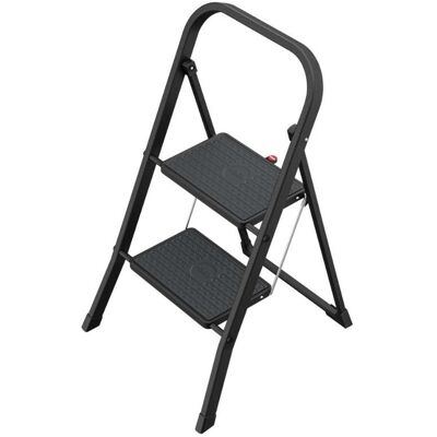Bessey, Schraubstock + Zwinge, Folding stepladder K44 StandardLine / steel / 2 steps safety handle / black 4007126241726 Bessey, Schraubstock + Zwinge, Folding stepladder K44 StandardLine / steel / 2 steps safety handle / black 4007126241726