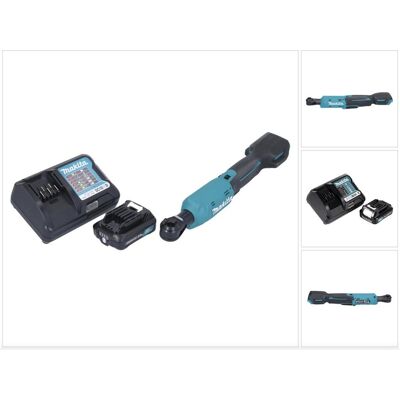 Makita, Ratsche, WR 100 DWA1 Akku Ratschenschrauber 12 V 47,5 Nm 1/4" 3/8" + 1x Akku 2,0 Ah + Ladegerät (1/4", 3/8") Makita, Ratsche, WR 100 DWA1 Akku Ratschenschrauber 12 V 47,5 Nm 1/4" 3/8" + 1x Akku 2,0 Ah + Ladegerät (1/4", 3/8")