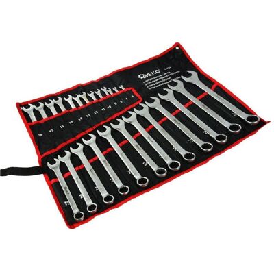 GEKO, Schraubenschlüssel, Schlüsselsatz, 25-teilig, 6-32mm (10 mm, 11 mm, 12 mm, 13 mm, 14 mm, 15 mm, 16 mm, 17 mm, 18 mm, 19 mm, 20 mm, 21 mm, 22 mm, 23 mm, 24 mm, 25 mm, 26 mm, 27 mm, 28 mm, 29 mm, 30 mm, 31 mm, 32 mm, 6 mm, 7 mm, 8 mm, 9 mm) GEKO, Schraubenschlüssel, Schlüsselsatz, 25-teilig, 6-32mm (10 mm, 11 mm, 12 mm, 13 mm, 14 mm, 15 mm, 16 mm, 17 mm, 18 mm, 19 mm, 20 mm, 21 mm, 22 mm, 23 mm, 24 mm, 25 mm, 26 mm, 27 mm, 28 mm, 29 mm, 30 mm, 31 mm, 32 mm, 6 mm, 7 mm, 8 mm, 9 mm)