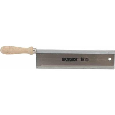 Ironside, Handsäge, 130160 Feinsäge 250mm gerade Holzheft Ironside, Handsäge, 130160 Feinsäge 250mm gerade Holzheft