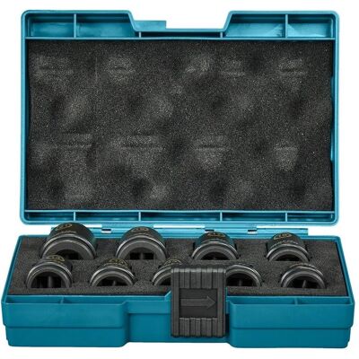 Makita E-16570 Impact Schwarz Steckschlüsselsatz - 9-teilig Makita E-16570 Impact Schwarz Steckschlüsselsatz - 9-teilig