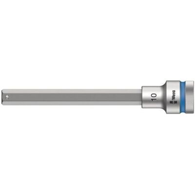 Wera, Steckschlüssel + Stecknuss, 8740 C HF Hex-Plus 10,0 x 140 mm (10 mm) Wera, Steckschlüssel + Stecknuss, 8740 C HF Hex-Plus 10,0 x 140 mm (10 mm)