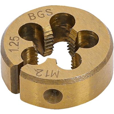 BGS, Gewindeschneider + Gewindebohrer, Gewindeschneideisen M12 x 1,25 x 30 mm BGS, Gewindeschneider + Gewindebohrer, Gewindeschneideisen M12 x 1,25 x 30 mm