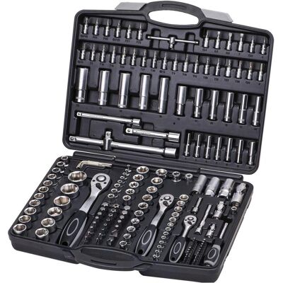 WGB Basic Plus Steckschlüssel-Set - 171-tlg, Chrom-Vanadium-Stahl WGB Basic Plus Steckschlüssel-Set - 171-tlg, Chrom-Vanadium-Stahl