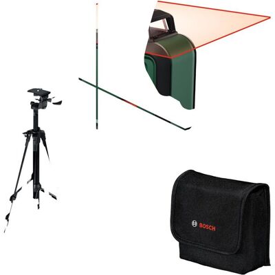 Bosch Hausgeräte, Linienlaser, PLL 360-1 con Treppiede TT 120 (Punkt- und Linienlaser) Bosch Hausgeräte, Linienlaser, PLL 360-1 con Treppiede TT 120 (Punkt- und Linienlaser)