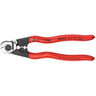 Knipex, Bolzenschneider + Seitenschneider, Drahtseilschere-Set: Schere für Drahtseile, Bowdenzüge & Bowdenzughüllen bis 6m von Knipex, Bolzenschneider + Seitenschneider, Drahtseilschere-Set: Schere für Drahtseile, Bowdenzüge & Bowdenzughüllen bis 6m von